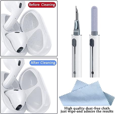 3 In 1 Earphone Cleaning Pen, Earbuds Case Cleaning Kit, Multifunctional Headphones Airphone Keyboard Cleaning Pen, Multipurpose 3 In 1 Cleaning Pen For Keyboard Camera AirPords Earbud 3 In 1 Earphone Cleaning Pen, Earbuds Case Cleaning Kit, Multifunctional Headphones Airphone Keyboard Cleaning Pen, Multipurpose 3 In 1 Cleaning Pen For Keyboard Camera AirPords Earbud